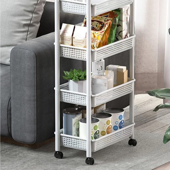 Shein plastic storage shelving unit - Picture 2 of 4